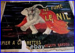 Original Lithographic-Affiche Pub-Cappiello-Je Ne Fume Que Le Nil-120x160-1912