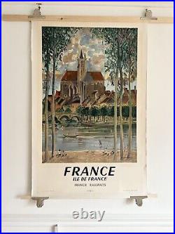 Original Poster France Paris SNCF French railways 1958 Lithography A+