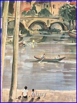 Original Poster France Paris SNCF French railways 1958 Lithography A+