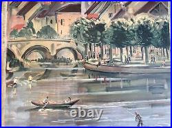 Original Poster France Paris SNCF French railways 1958 Lithography A+