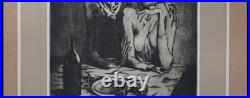 PICASSO original poster, Oeuvre gravé Picasso, affiche originale 1955