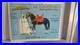 PLV PUB ORIENTALISTE RARE ONGUENT POUR CHEVAUX SIGNEE MATET vers 1925 40x30cm