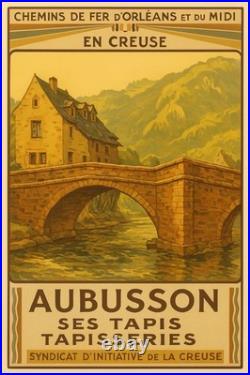 POSTER AFFICHE Aubusson
