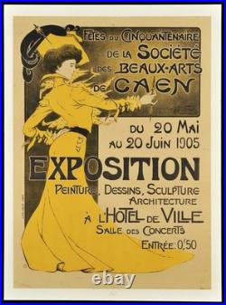POSTER AFFICHE Caen