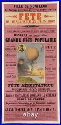 POSTER AFFICHE Honfleur POSTER AFFICHE Honfleur