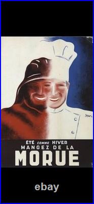 POSTER AFFICHE Mangez Morue