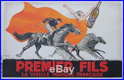 PREMIER FILS Affiche originale entoilée Litho ROBYS 1936