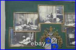PROJET AFFICHE original ancien ED. KRESSMANN peinture collage photographies