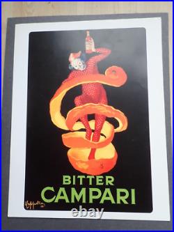Petite Affiche Ancienne Publicité Alcool Bitter Campari Léonetto Cappiello 1921