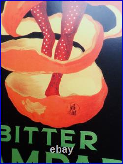Petite Affiche Ancienne Publicité Alcool Bitter Campari Léonetto Cappiello 1921