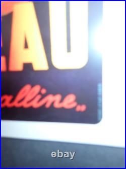 Petite Affiche Ancienne Publicité Alcool Cointreau La Liqueur Cristalline