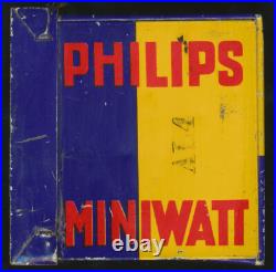 Philips Miniwatt Cassandre Ancienne Boîte (plus Grande)