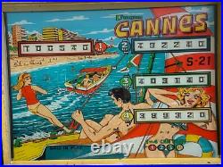 Photo originale signée 250 exemplaires fronton flipper Segasa Cannes
