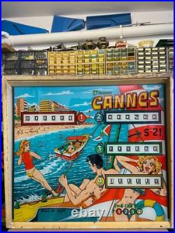 Photo originale signée 250 exemplaires fronton flipper Segasa Cannes
