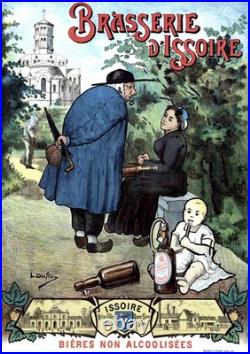 Poster Affiche Brasserie Issoire