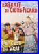 Poster Affiche Cidre Picard