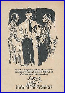 Publicité Ancienne Médicaments E. Merck 1943 (P. 22 + 24)