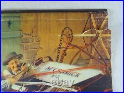 Publicité affiche ancienne MC CORMICK 1935 MACHINE AGRICOLE art populaire