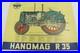 RARE AFFICHE ANCIENNE TRACTEUR AGRICOLE HANOMAG R 35 1950 57 lanz massey porsche