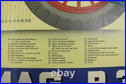 RARE AFFICHE ANCIENNE TRACTEUR AGRICOLE HANOMAG R 35 1950 57 lanz massey porsche