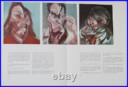 RARE DERRIERE LE MIROIR 1966 FRANCIS BACON N 162 LITHOGRAPHIES triptyque complet