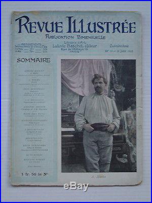 REVUE ILLUSTREE 1899 AFFICHES MUCHA (original)