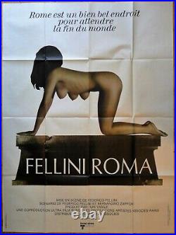 ROMA Federico FELLINI 1972 Anna MAGNANI 120 x 160 cm Originale