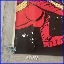 Rare 1/2 affiche Originale JEAN CLAUDE FOREST pour PERRIER 1967 68 x 138 cm