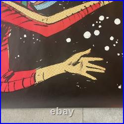 Rare 1/2 affiche Originale JEAN CLAUDE FOREST pour PERRIER 1967 68 x 138 cm