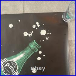 Rare 1/2 affiche Originale JEAN CLAUDE FOREST pour PERRIER 1967 68 x 138 cm