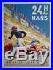 Rare Affiche 24 heures du Mans 20 et 21 Juin 1959 Beligond Course Automobile