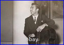 Rare Ancienne affiche FOLK Paris BRUNO COQUATRIX