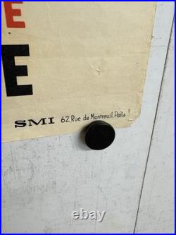 Rare Petite affiche ancienne Compagnie G Transatlantique Antilles Venezuela