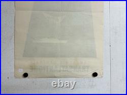 Rare Petite affiche ancienne Compagnie G Transatlantique Antilles Venezuela