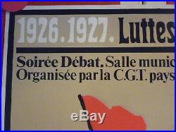 Rare affiche Alain le Quernec 1982 sérigraphie originale Bretagne