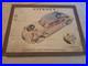 Rare affiche ancienne Cadre D'origine Citroën DS Shema Servo Frein Hydraulique