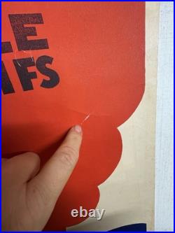 Rare affiche ancienne École des Arts Décoratifs Strasbourg Art Déco 1929 Pégase