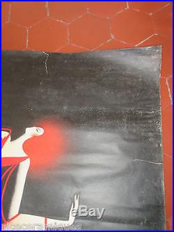 Rare affiche ancienne art déco Danseuse Mila CirulSalomé signée T. L Madrazo