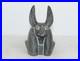 Rare ancienne statue égyptienne ancienne de tête d'Anubis dieu de la momifica