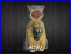 Rare statue égyptienne ancienne de Maat Isis dieu de la justice mythologie ég Rare statue égyptienne ancienne de Maat Isis dieu de la justice mythologie ég