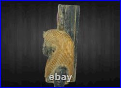 Rare statue égyptienne ancienne de Maat Isis dieu de la justice mythologie ég