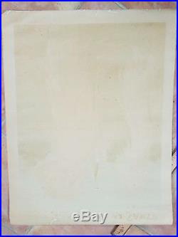 Rarissime Affiche ancienne POTASSE D'Alsace Par René Vincent imp Lapina 80x60cm
