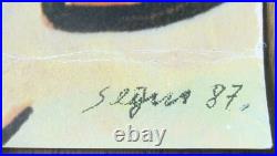 Raymond Savignac Wagons-Lits Original Vintage French Poster 1987 60×90 cm