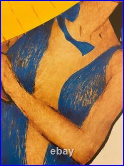 René Gruau, 1993 RIMINI BAGNI Affiche Vintage Originale 98 X 69 Cm