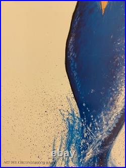 René Gruau, 1993 RIMINI BAGNI Affiche Vintage Originale 98 X 69 Cm