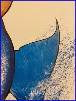 René Gruau, 1993 RIMINI BAGNI Affiche Vintage Originale 98 X 69 Cm
