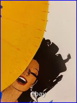 René Gruau, 1993 RIMINI BAGNI Affiche Vintage Originale 98 X 69 Cm