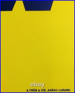 Rolli Milano, c. A. 1950s BITTER CAMPARI Affiche Vintage Originale