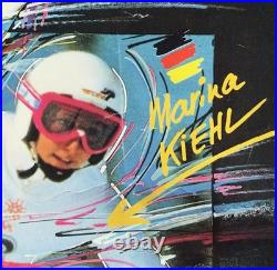 Rossignol Olympic Winter Games Calgary 1988 Golden Champions Ski Poster Unframed