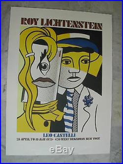 Roy LICHTENSTEIN 1979. POP ART. Galerie Leo CASTELLI
